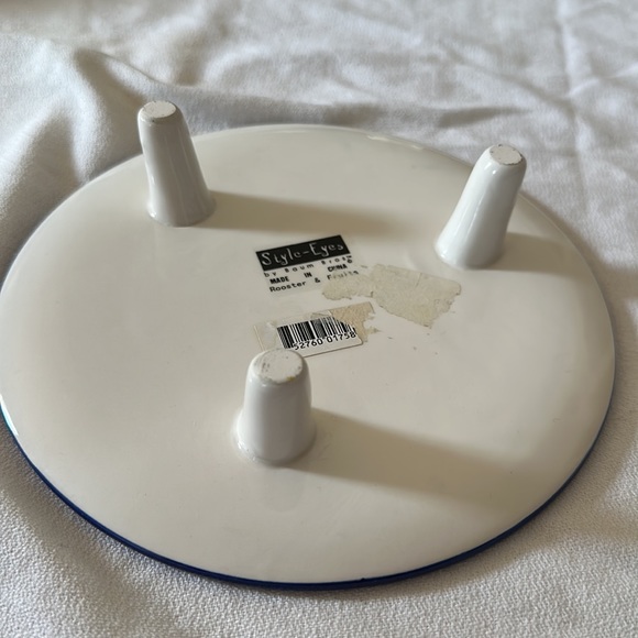 Styles-Eyes by Baum Bros Rooster and Fruits Mini Tray - Picture 3 of 4